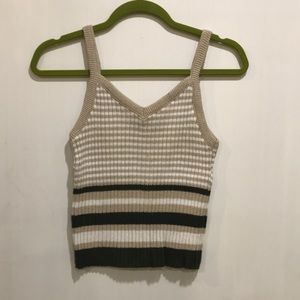 ❌SOLD❌90s style knit sweater tank